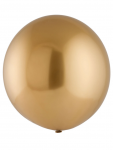 Шар хром Золото Э24"/61см (819) Gold (Малайзия) сатин 1102-2951-1