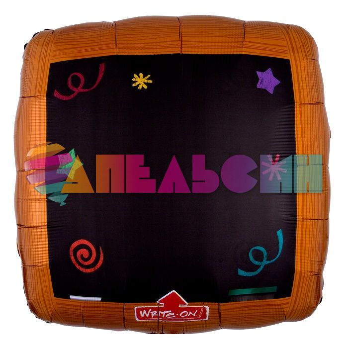 Шар фигура B-PAD Мелованная Школьная доска с маркером FL33"/84см (Китай) 15375-СТОК
