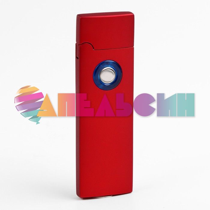Зажигалка Красный спиральная 2,5х8см электро USB 3018073
