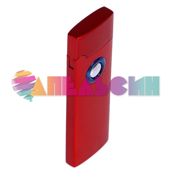 Зажигалка Красный спиральная 2,5х8см электро USB 3018073