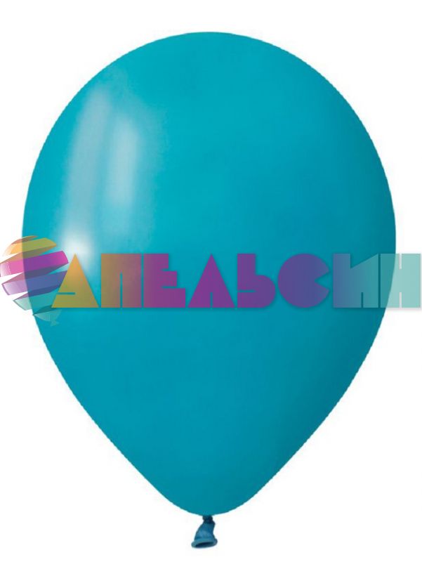 Шар пастель Бирюзовый DL12"/30см (279) Dusty blue лазурный 50шт/уп (Вьетнам) 312279-50