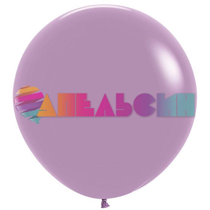 Шар пастель Сиреневый S24"/61см (150) Lavander (Колумбия) 395777-1