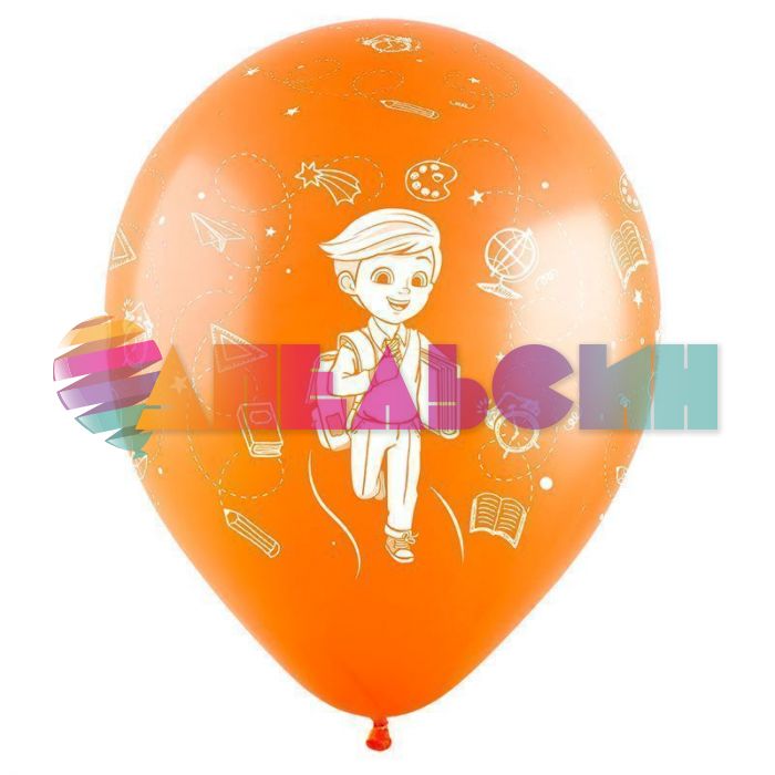 Шар латекс 1 сентября МИКС 12"/30см 100шт/уп (Турция) 8122086