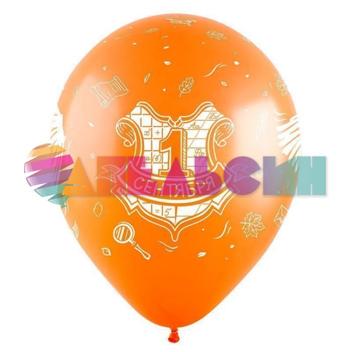 Шар латекс 1 сентября МИКС 12"/30см 100шт/уп (Турция) 8122086