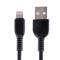 Кабель Lightning - USB 2A 2м Черный Hoco X20 7686972