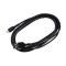 Кабель Lightning - USB 2A 2м Черный Hoco X20 7686972