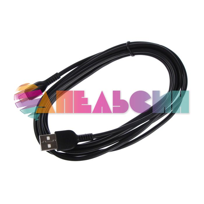 Кабель Lightning - USB 2A 2м Черный Hoco X20 7686972