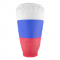 Китайский фонарик Триколор Россия 160с конус 580273