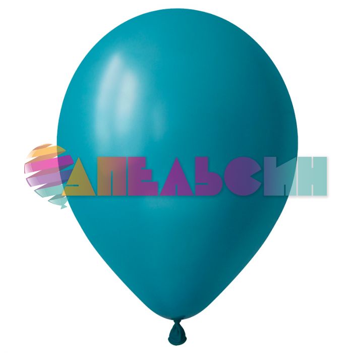 Шар пастель Бирюза DL12"/30см (274) Turquoise аквамарин 50шт/уп (Вьетнам) 312274-50