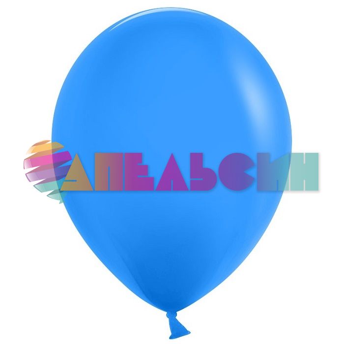 Шар пастель Синий Д10"/25см небесный 100шт/уп (Китай) 610121