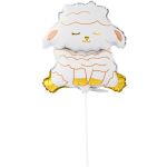 Мини фигура Овечка милая белая Е15"/38см с клапаном (Китай) 1206-1642