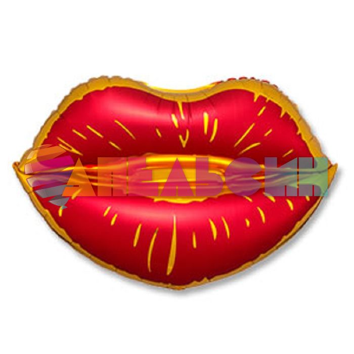 Шар фигура Губы A31"/78см (США) 3872001 1207-3380