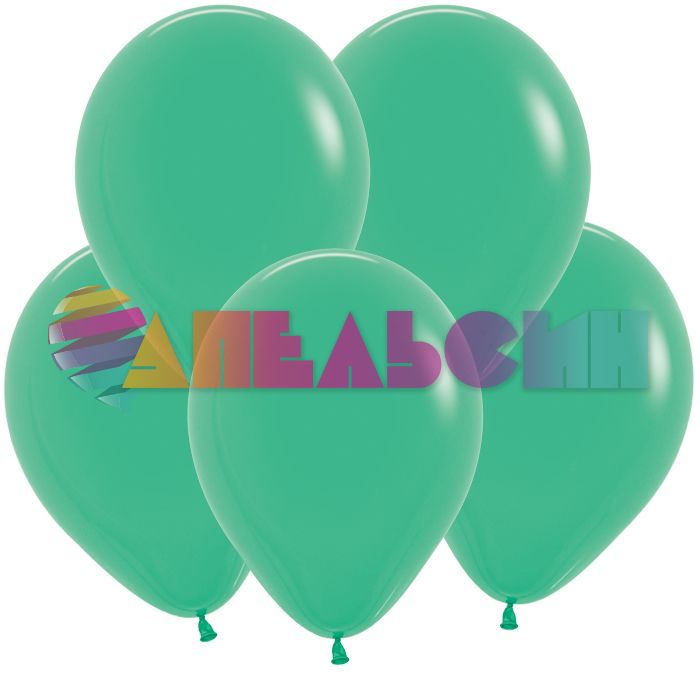 Шар пастель Зеленый S05"/13см (030) Green 100шт/уп (Колумбия) 105030-бр 200477