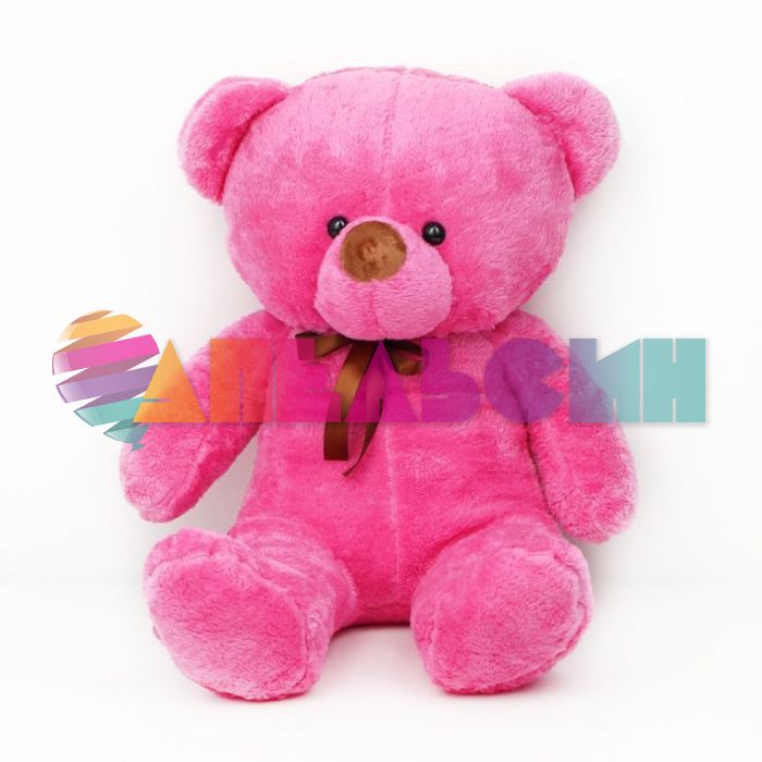 Игрушка Мишка розовый 65см стоя 28340