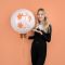 Шар латекс С 1 сентября (кленовый лист) 24"/61см (Китай) 612965