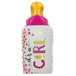 Шар фигура Бутылочка конфетти It`s a girl FL30"/76см (Китай) 23363