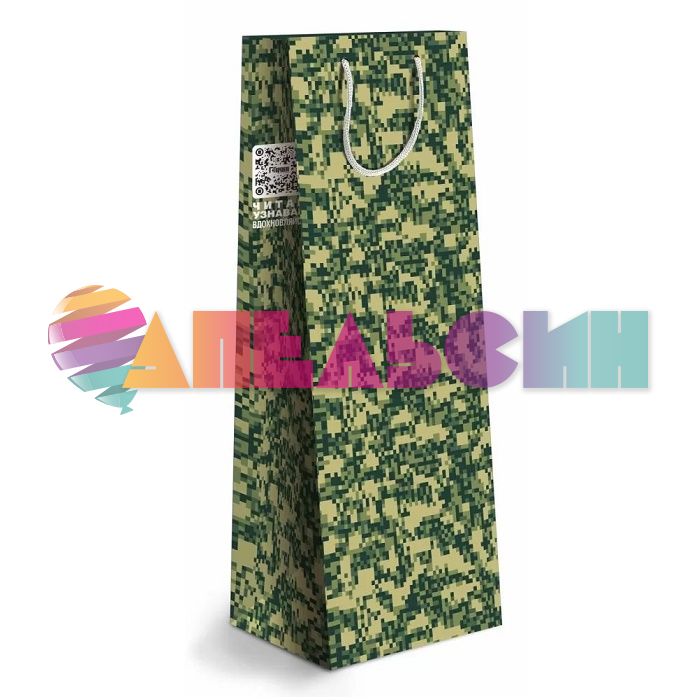 Пакет для бутылки Камуфляж 35х14х11см 15.11.01088