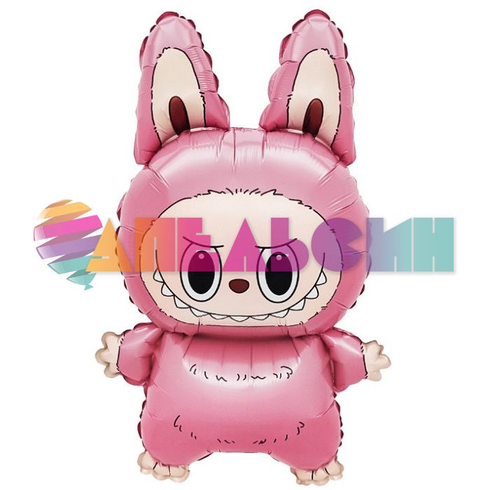 Мини фигура Плюшевый эльф розовый FL17"/43см (Китай) 26983