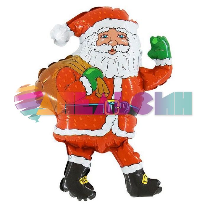 Мини фигура Санта с мешком F14"/36см (Испания) 902521