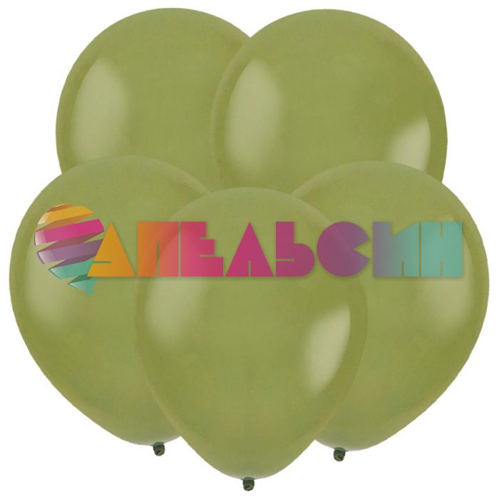 Шар пастель Зеленый Т12"/30см (8008) Eucalyptus эвкалипт 100шт/уп (Турция) 8128008