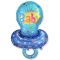 Шар фигура Соска пустышка Welcome Baby голубой F40"/102см (Испания) 901791A