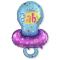 Шар фигура Соска пустышка Welcome Baby голубой F40"/102см (Испания) 901791A