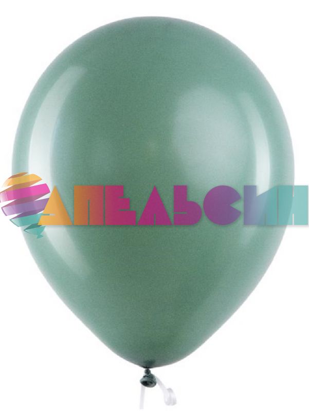 Шар пастель Зеленый DL18"/46см (206) Sage шалфей 10шт/уп (Вьетнам) 318206