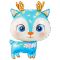 Мини фигура Олененок голубой FL15"/38см (Китай) с клапаном 23622