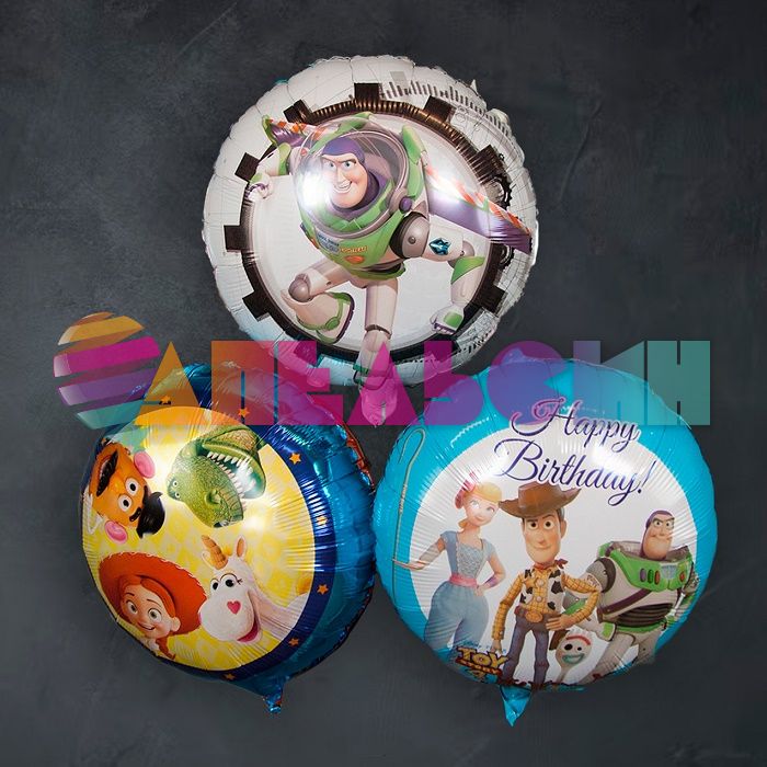 Шар фольга История игрушек FL18"/48см (Китай) 555105