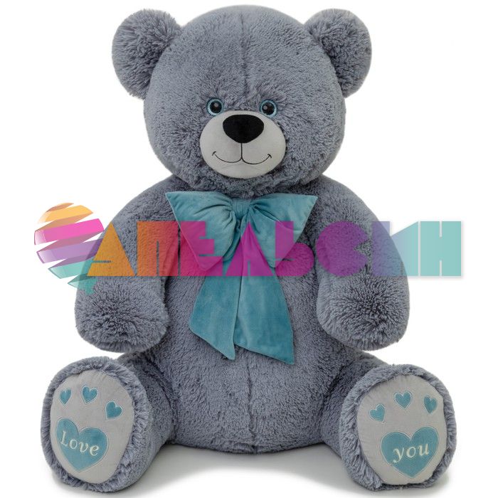 Игрушка Медведь Пьер с бантом 130см стоя 10200787
