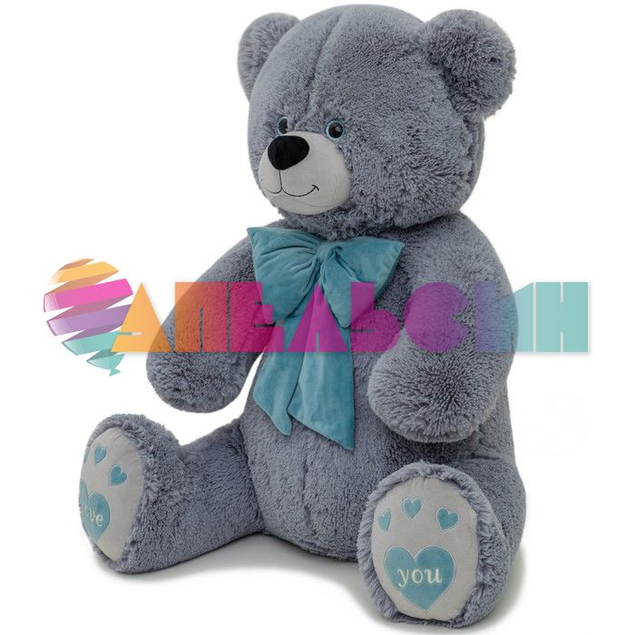 Игрушка Медведь Пьер с бантом 130см стоя 10200787