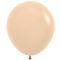 Шар пастель Бежевый S18"/46см (660) Matte Malibu Peach 25шт/уп (Колумбия) макарунс 408545