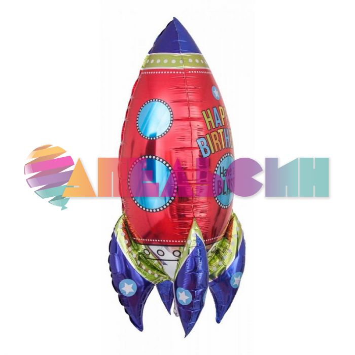 Шар 3D фигура Ракета HB Have a BLAST B36"/91см (США) 1207-3316