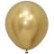 Шар хром Золото S18"/60см (970) Reflex Gold 6шт/уп (Колумбия) 179537