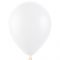 Шар пастель Белый Т12"/30см (2312) White 100шт/уп (Турция) 8122312
