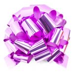 Бант Розовый d=36см фольга 7см 661025