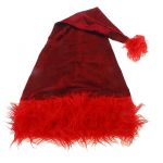 Колпак Новогодний бордо 60см 706735-РАСПРОДАЖА