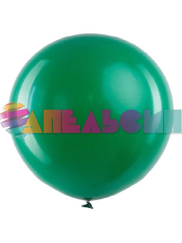 Шар пастель Зеленый DL36"/90см (161) Forest Green темно-зеленый (Вьетнам) 336161-1