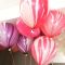Шар латекс Агат розовый Pink Marble 12"/30см 50шт/уп (Китай) 612804