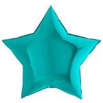 Шар звезда Бирюза G09"/23см тиффани (Италия) 09217TI