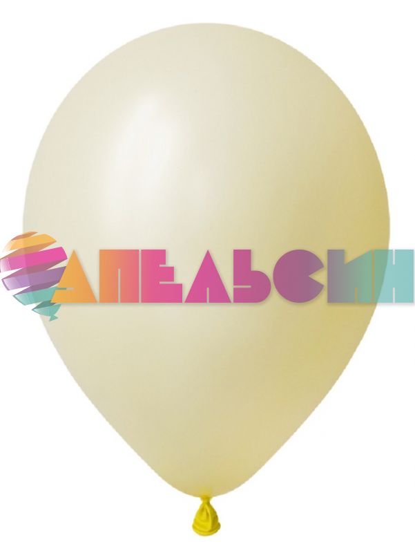 Шар пастель Желтый DL05"/13см (244) Yellowish 100шт/уп (Вьетнам) макарунс 305244