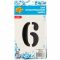 Шар цифра Черный Е26"/66см 6 Black (Китай) 1207-4844