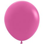 Шар пастель Розовый S18"/46см (012) Fuchsia Фуксия 5шт/уп (Колумбия) 251042-5
