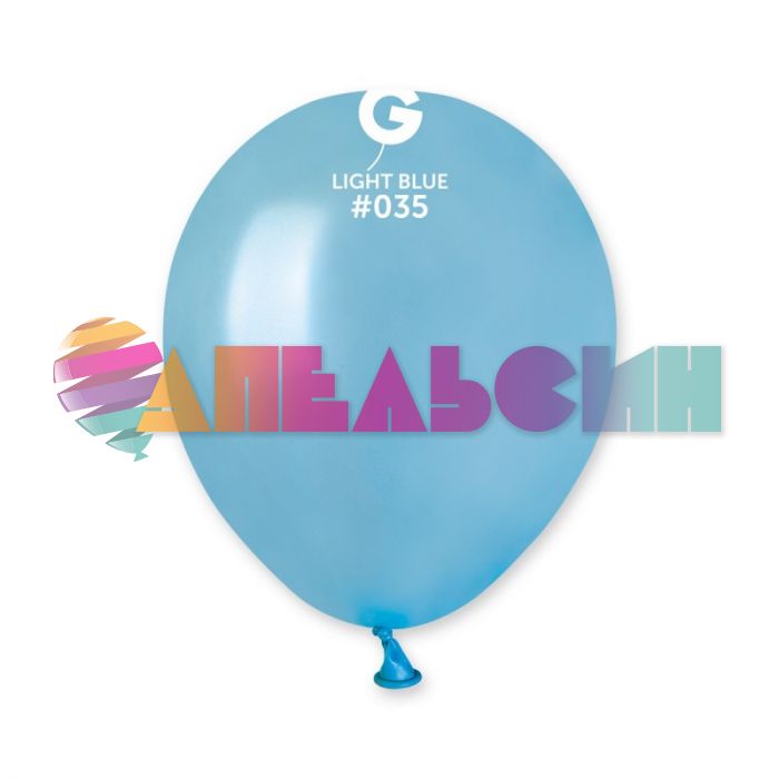 Шар металлик Ассорти И05"/13см (082) Metallic Ass 100шт/уп (Италия) 1101-0017