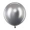 Шар хром Серебро 512/24"/61см (K2) Silver 3шт/уп (Китай) 512-24K2