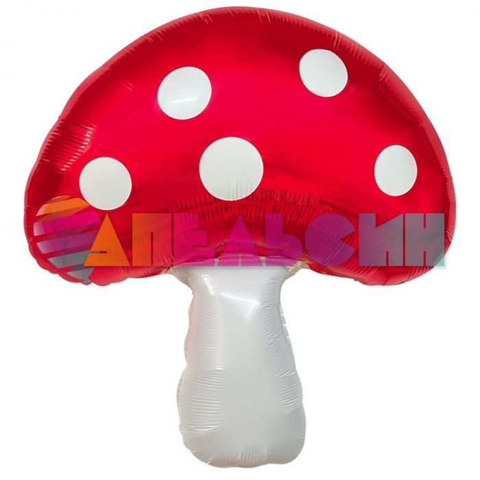 Шар фигура Гриб Мухомор Е29"/74см (Китай) 1207-5094