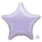 Шар звезда Сиреневый A19"/48см Lilac (США) пастель 1204-0054