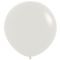 Шар пастель Бежевый S24"/76см (107) Cream Крем 3шт/уп (Колумбия) ретро 395173