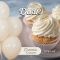 Шар пастель Бежевый S24"/76см (107) Cream Крем 3шт/уп (Колумбия) ретро 395173