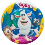Тарелка Буба 18см 6шт/уп картон 318475/PP-58355-BU